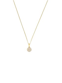 Artikelbild Damen Kette mit Anhänger von amor in gold uni