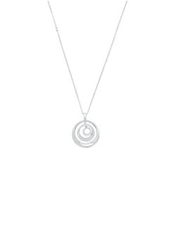 Artikelbild Damen Kette mit Anhänger von amor in silber uni