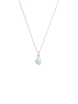 Artikelbild Damen Kette mit Anhänger von amor in silber uni