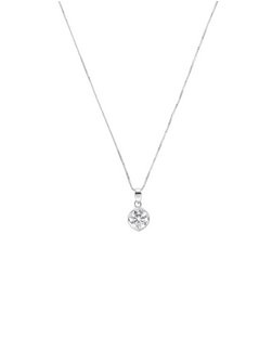 Artikelbild Damen Kette mit Anhänger von amor in silber uni