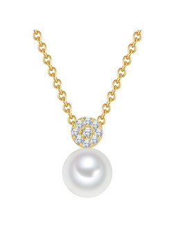 Artikelbild Damen Kette von Valero Pearls in gold uni