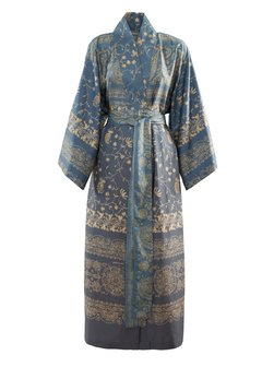 Artikelbild Damen Kimono - BRENTA von Bassetti in blau gemustert