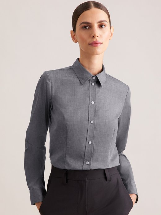 Damen Klassische Bluse - Regular Fit