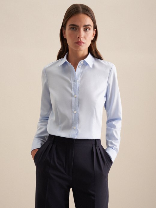 Damen Klassische Bluse - Regular Fit