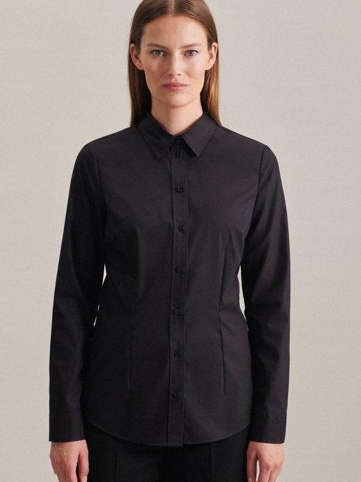 Damen Klassische Bluse - Slim Fit