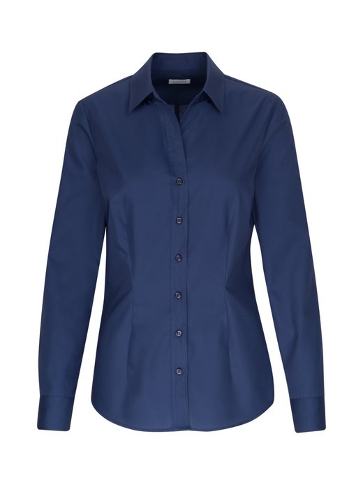 Damen Klassische Bluse - Slim Fit