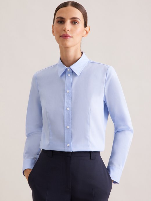 Damen Klassische Bluse - Uni