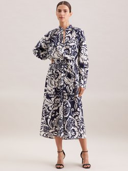 Artikelbild Damen Kleid - Druck von Seidensticker in blau bedruckt