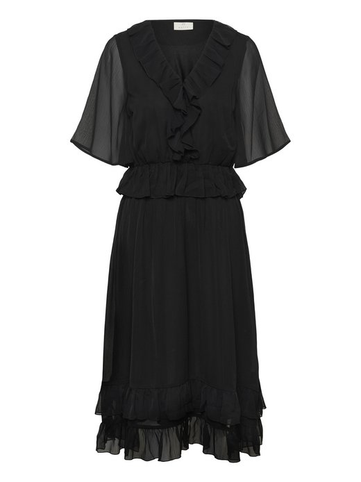Damen Kleid KAdemi Elastische Taille