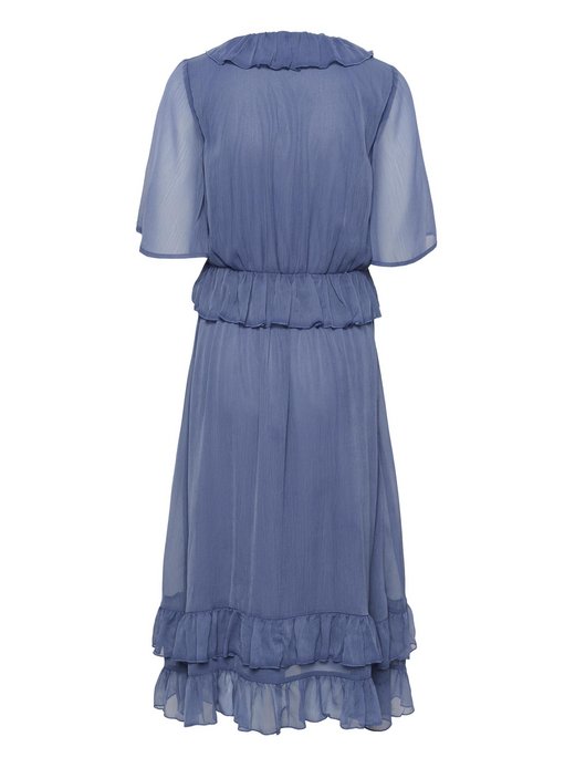 Damen Kleid KAdemi Elastische Taille