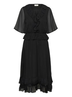 Damen Kleid KAdemi Elastische Taille
