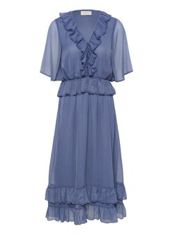 Damen Kleid KAdemi Elastische Taille