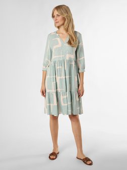 Artikelbild Damen Kleid - Wulari graphic von Opus in mint ecru gemustert