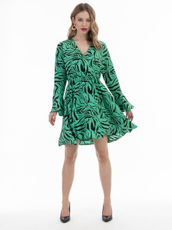 Damen Kleid - Zebraprint