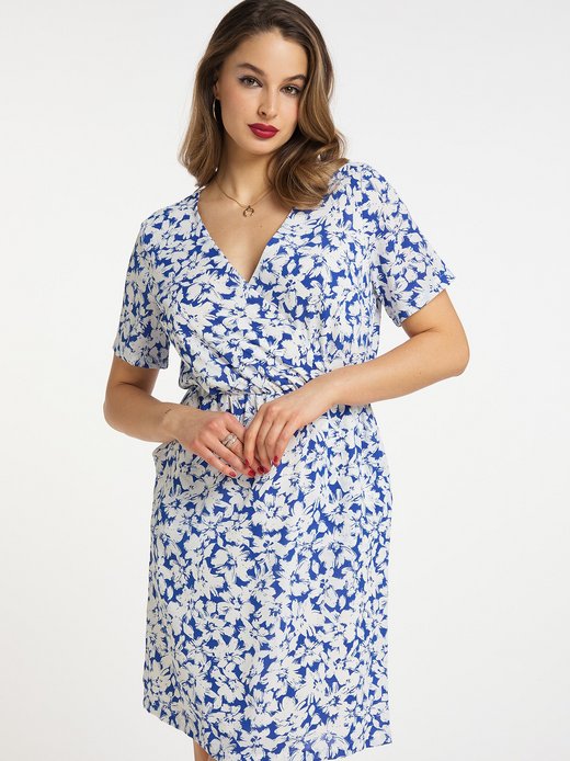 Damen Kleid mit Blumenmuster