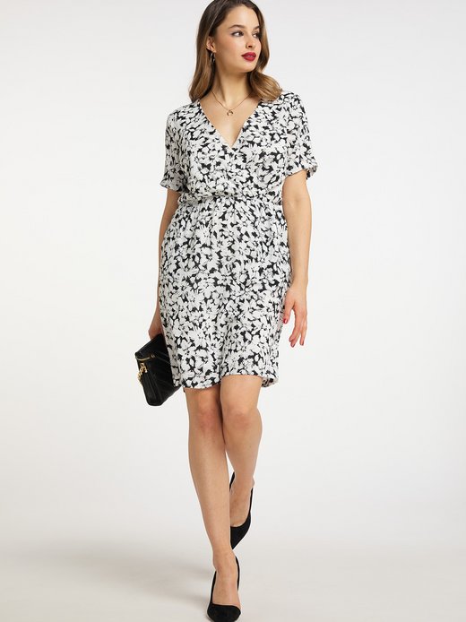 Damen Kleid mit Blumenmuster