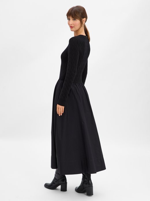 Damen Kleid mit Cashmere-Anteil