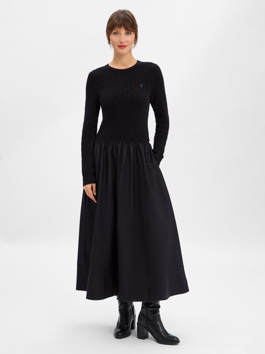Damen Kleid mit Cashmere-Anteil