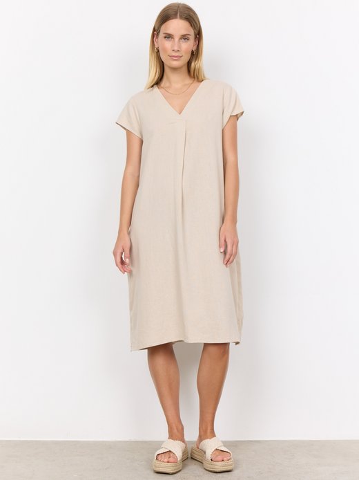 Damen Kleid mit Leinen-Anteil - Ina