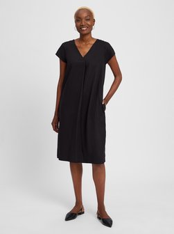 Artikelbild Damen Kleid mit Leinen-Anteil - SC-Ina 59 von soyaconcept® in schwarz uni