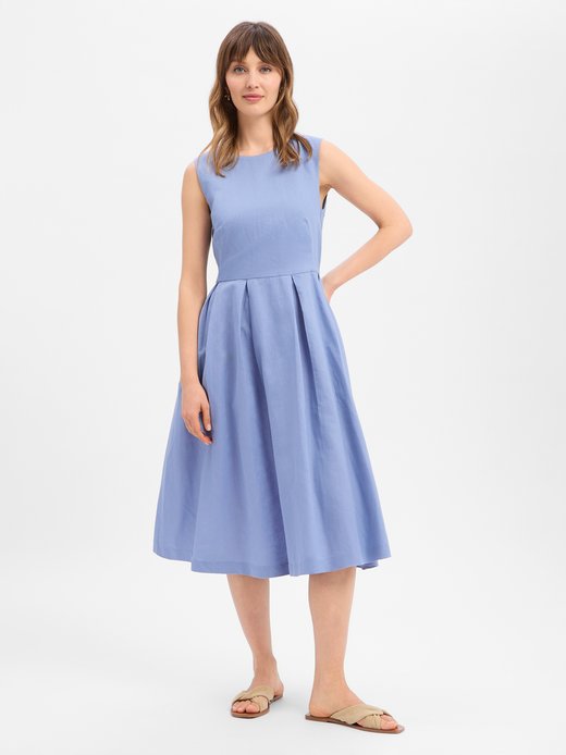Damen Kleid mit Leinen-Anteil