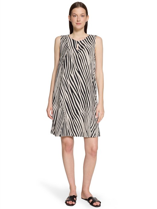 Damen Kleid mit Leinen