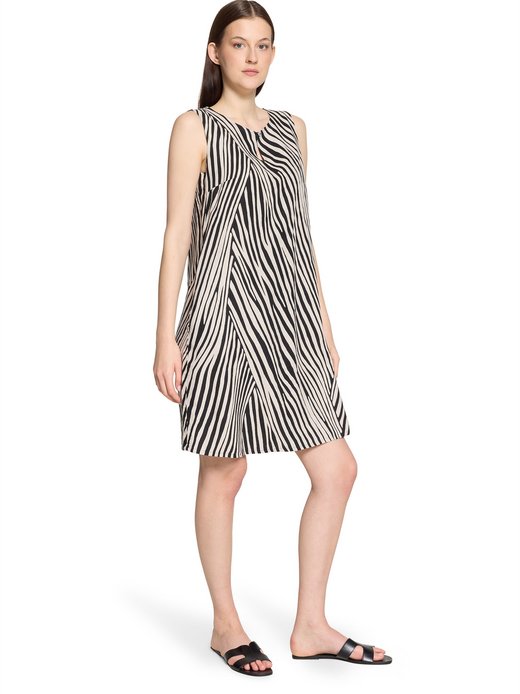 Damen Kleid mit Leinen