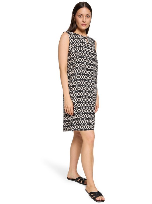 Damen Kleid mit Leinen