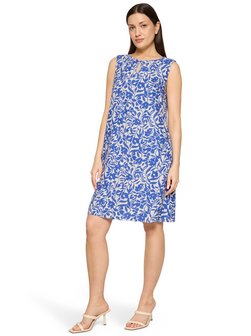 Damen Kleid mit Leinen