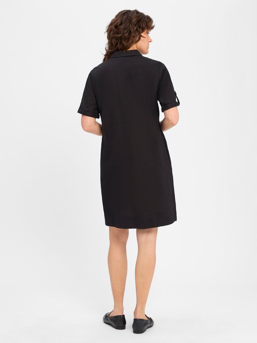 Damen Kleid mit Leinenanteil