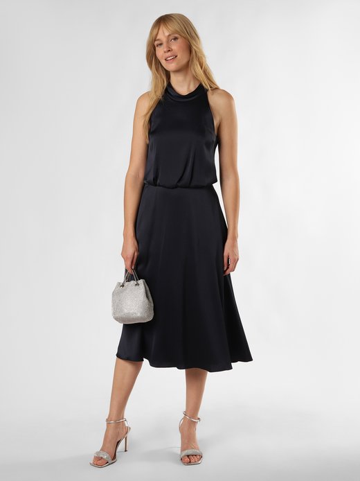 Vera Mont Damen Maxikleid – Aus Satin, Asymmetrisches One-Shoulder-Design, 137 Cm Lang – Elegant Für Besondere Anlässe
