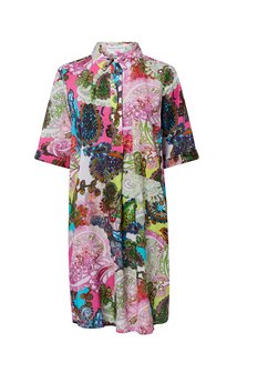 Artikelbild Damen Kleid von Marie Lund in pink mehrfarbig gemustert
