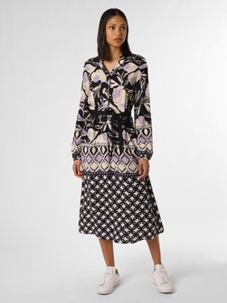 Artikelbild Damen Kleid von CATNOIR in lila ecru gemustert