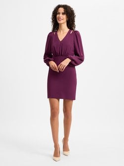Artikelbild Damen Kleid von HUGO in lila uni