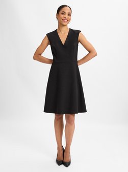 Artikelbild Damen Kleid von HUGO in schwarz uni