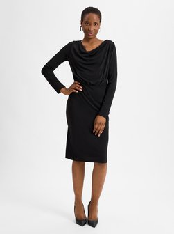 Artikelbild Damen Kleid von Taifun in schwarz uni