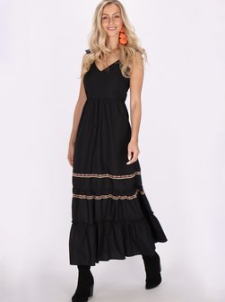 Artikelbild Damen Kleid von IZIA in schwarz uni