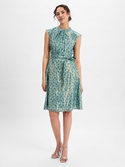Artikelbild Damen Kleid von Betty & Co in mint gemustert
