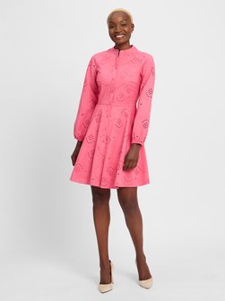 Artikelbild Damen Kleid von Ambiance in himbeer uni