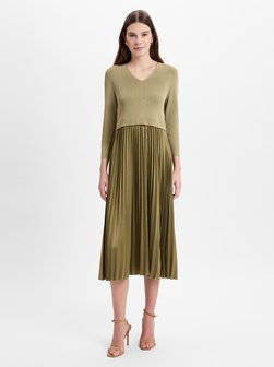 Artikelbild Damen Kleid von s.Oliver BLACK LABEL in oliv uni