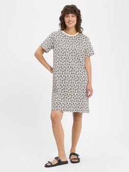 Artikelbild Damen Kleid von Marie Lund in beige schwarz gemustert