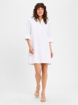 Artikelbild Damen Kleid von comma casual identity in weiß uni