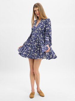 Artikelbild Damen Kleid von Polo Ralph Lauren in marine ecru gemustert