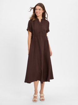 Artikelbild Damen Kleid von More & More in schoko uni
