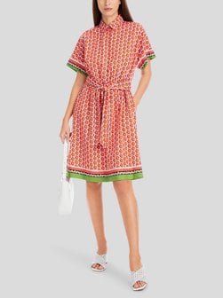 Artikelbild Damen Kleid von Marc Cain in koralle gemustert