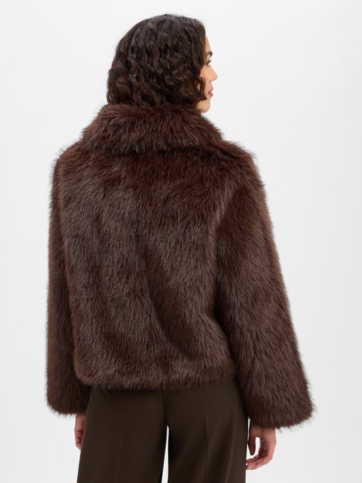 Damen Kunsfelljacke