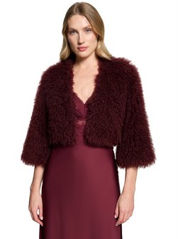 Damen Kunstfell-Bolero