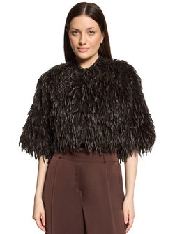 Damen Kunstfell-Bolero
