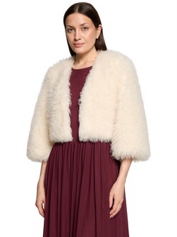 Damen Kunstfell-Bolero