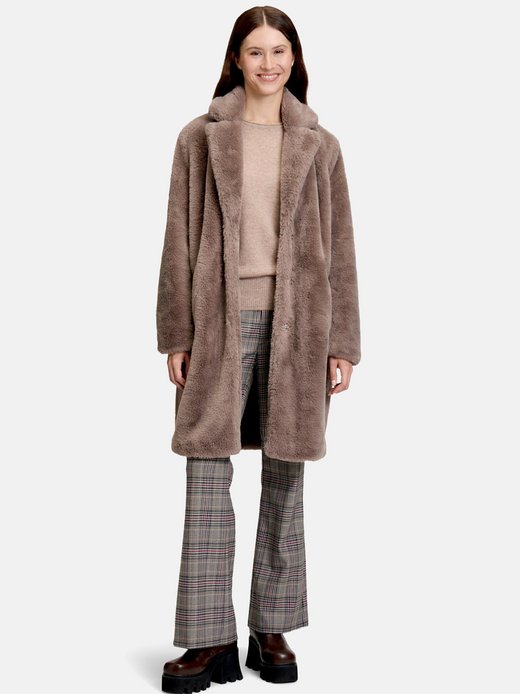 Damen Kunstfell-Jacke